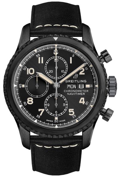 Navitimer 8 Chronograph Black Steel 43mm