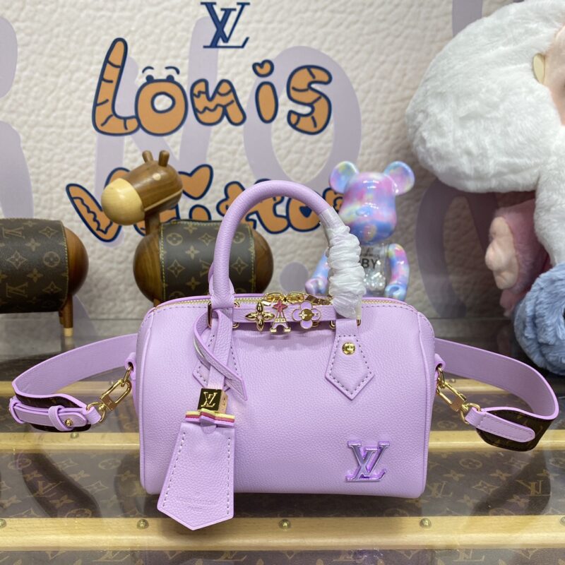 Replica Louis Vuitton Speedy 18 Purple