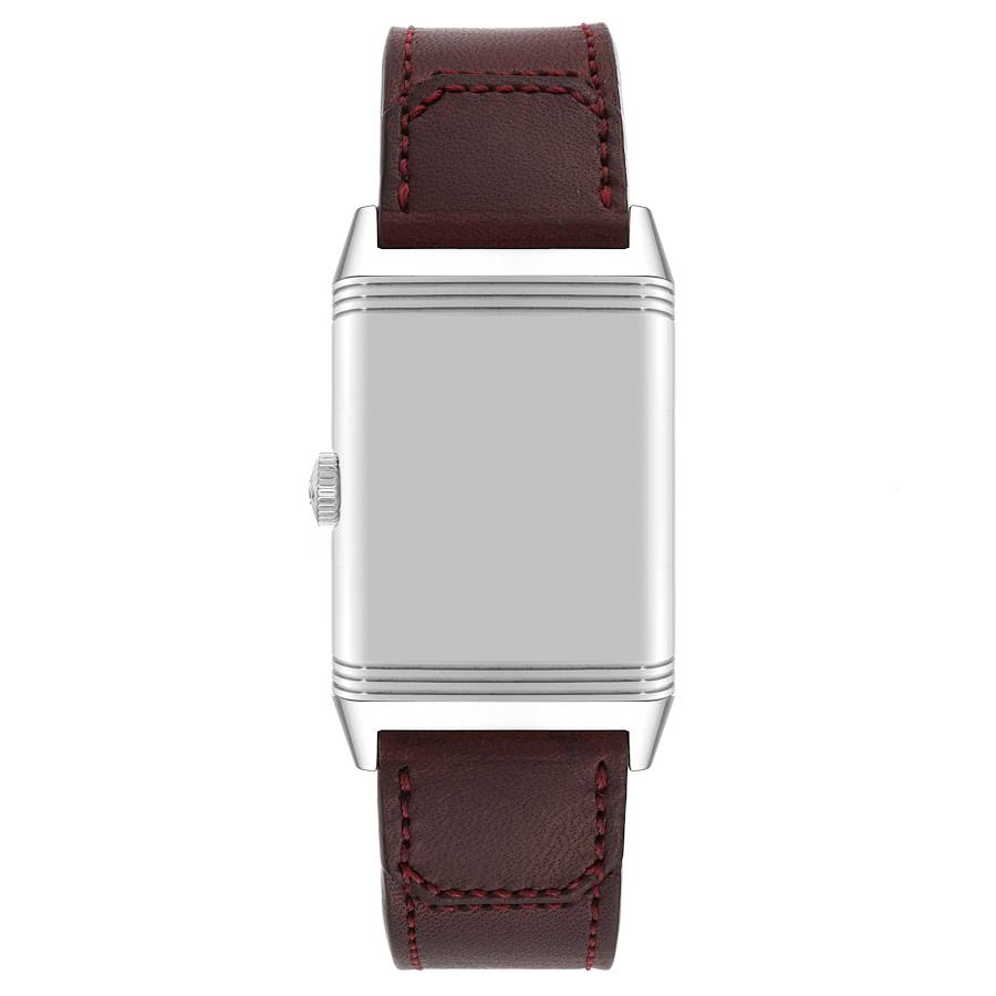 Jaeger LeCoultre Reverso Tribute Steel Mens Watch 214.8.62 Q397846J