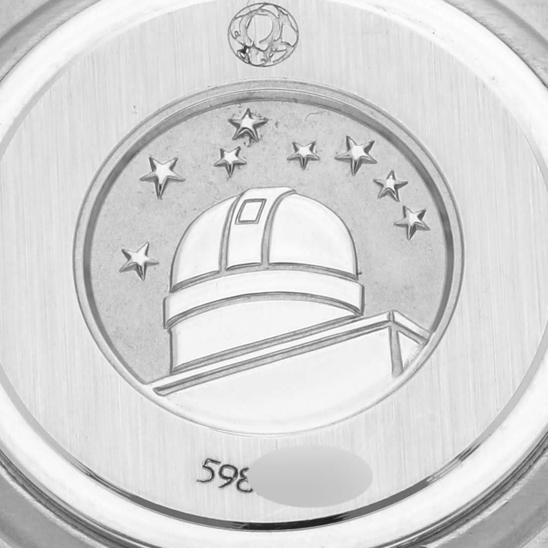 Omega Constellation Iris Steel Multi Stone Mother of Pearl Diamond Ladies Watch 22.25 MM 1460.79.00