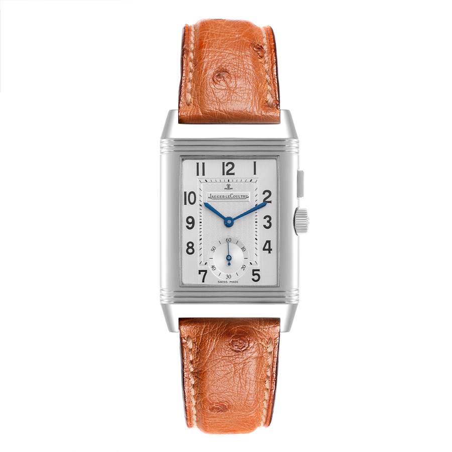 Jaeger LeCoultre Reverso Duo Day Night Steel Mens Watch 272.8.54 Q2718410