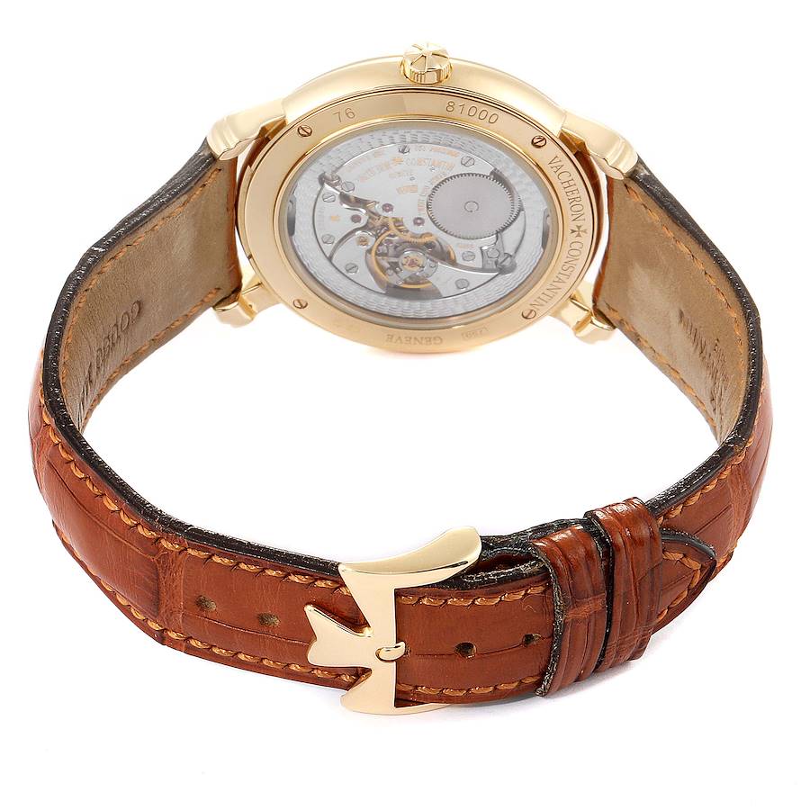 Vacheron Constantin Malte Grande Classique Yellow Gold Mens Watch 81000