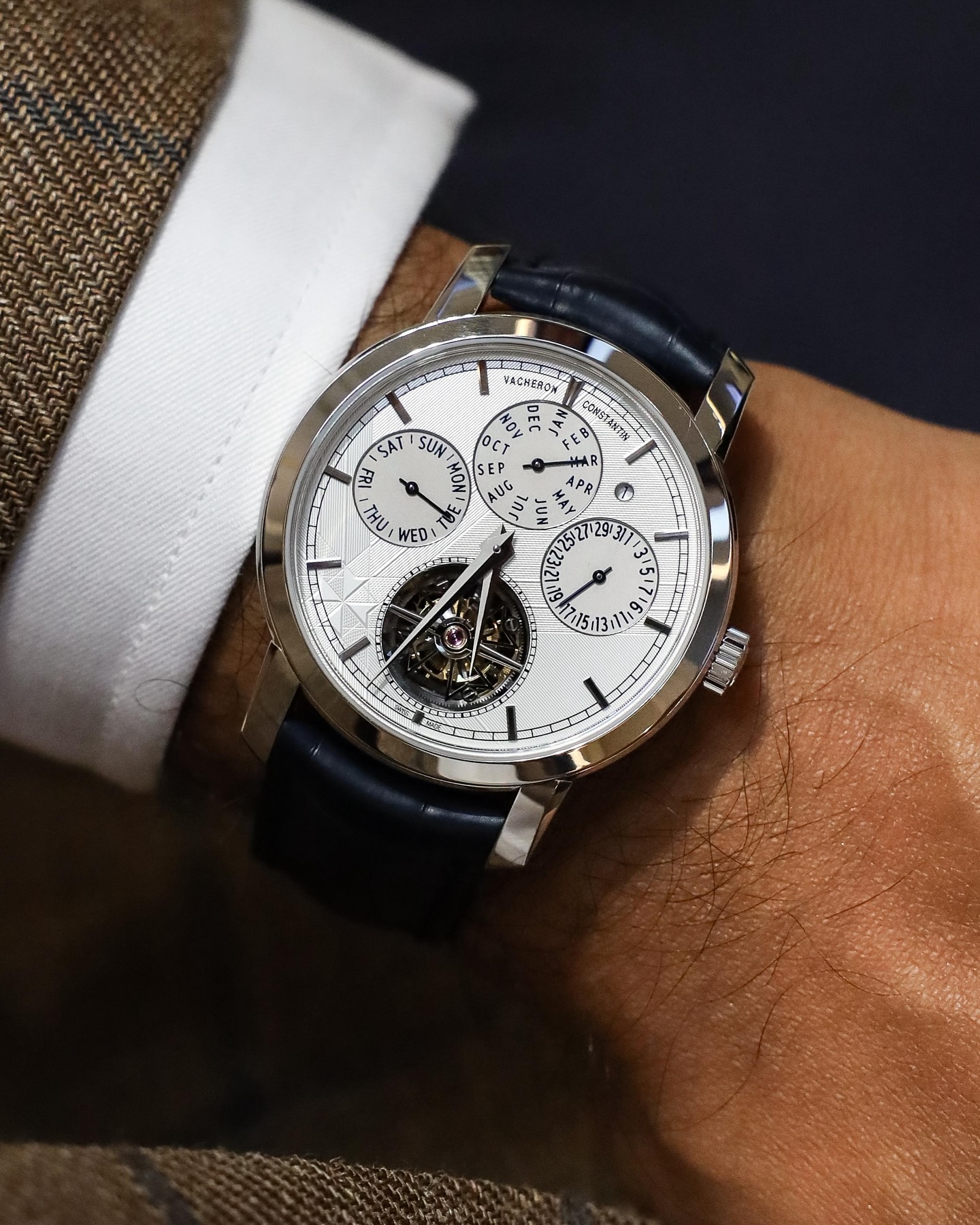 vacheron-constantin Traditionnelle tourbillon perpetual calendar 6300T/000P-H056 42 mm Platinum