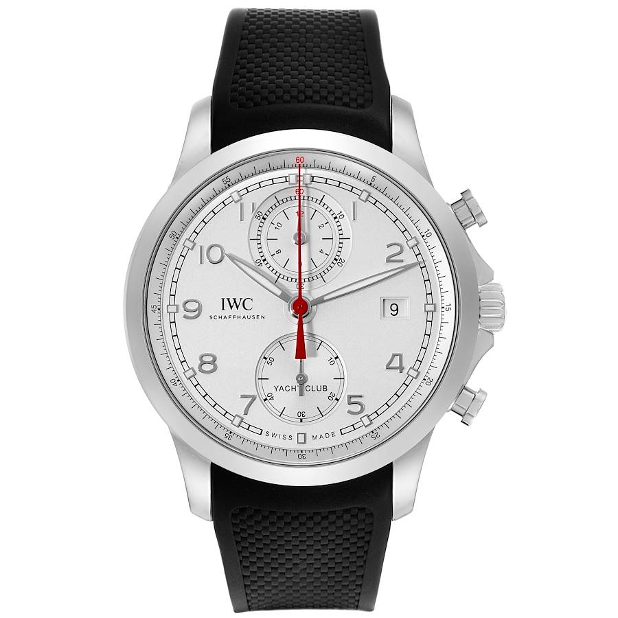 IWC Portuguese Yacht Club Chronograph Steel Mens Watch IW390502