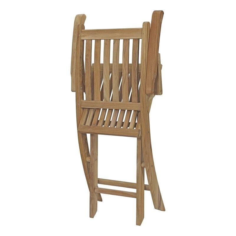 Sidney Rectangular 6 - Person 98.5'' Long Teak Dining Set