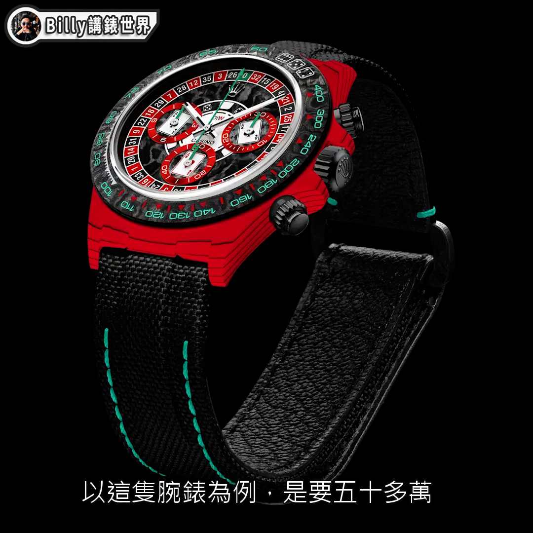 BEST DEAL Rolex Daytona DiW LUCKY PLAYER 3 CarboQuartz