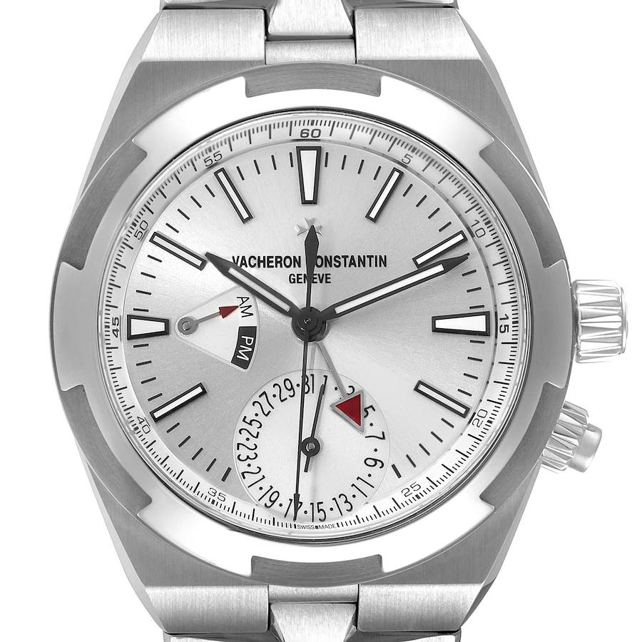 Vacheron Constantin Overseas Dual Time Steel Mens Watch 7900V