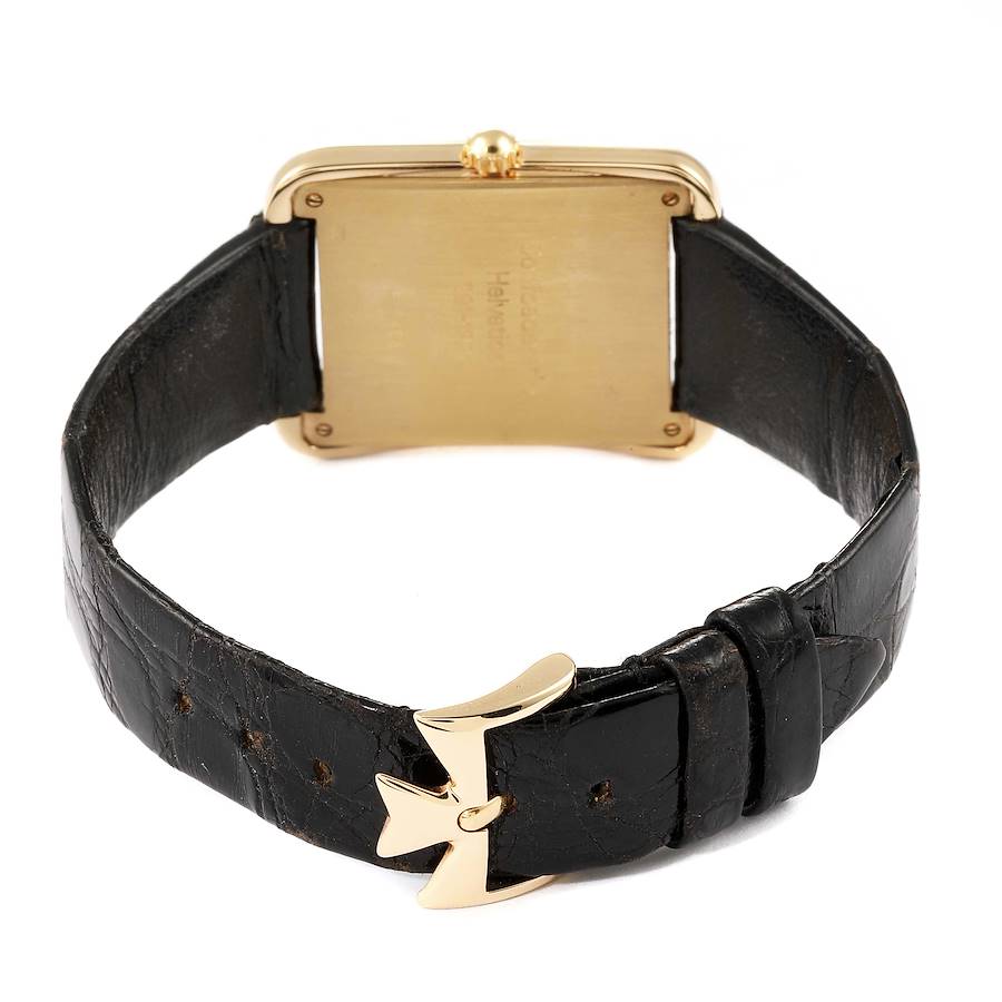 Vacheron Constantin Liberte 18K Yellow Gold Silver Dial Mens Watch 31100