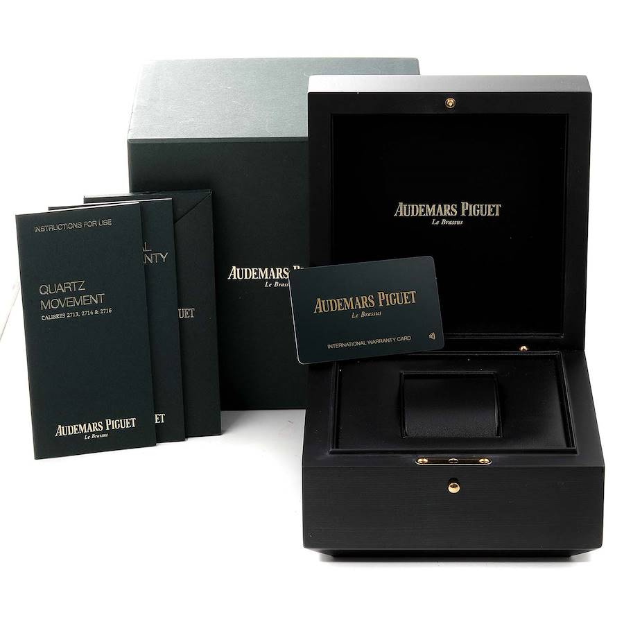 Audemars Piguet Royal Oak 33mm Steel Diamond Ladies Watch 67651ST
