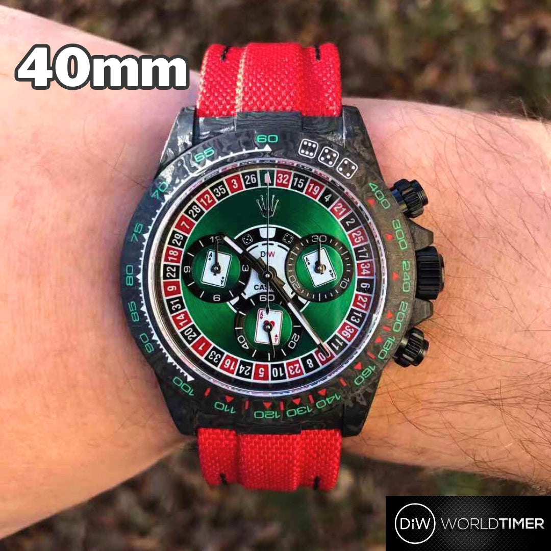 DiW 41mm Rolex Daytona LUCKY PLAYER (CASINO) 41mm