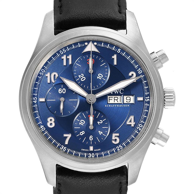 IWC Pilots Chronograph Laureus Sport Limited Edition Mens Watch IW371712