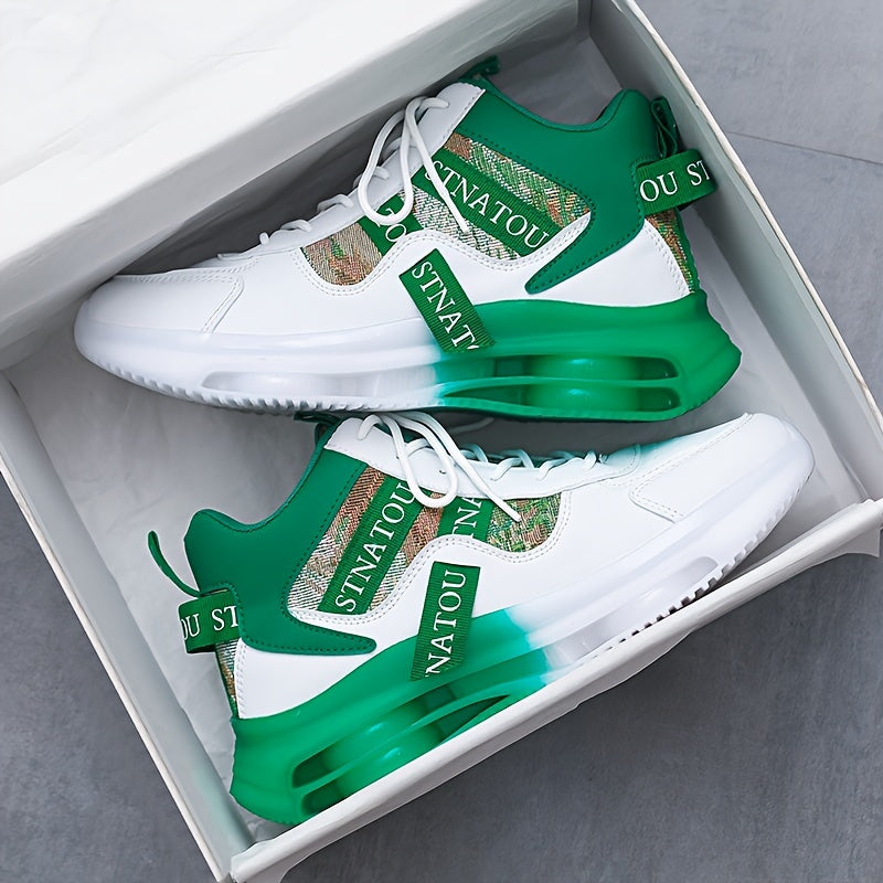 Men’s Trendy Colour Block Sneakers