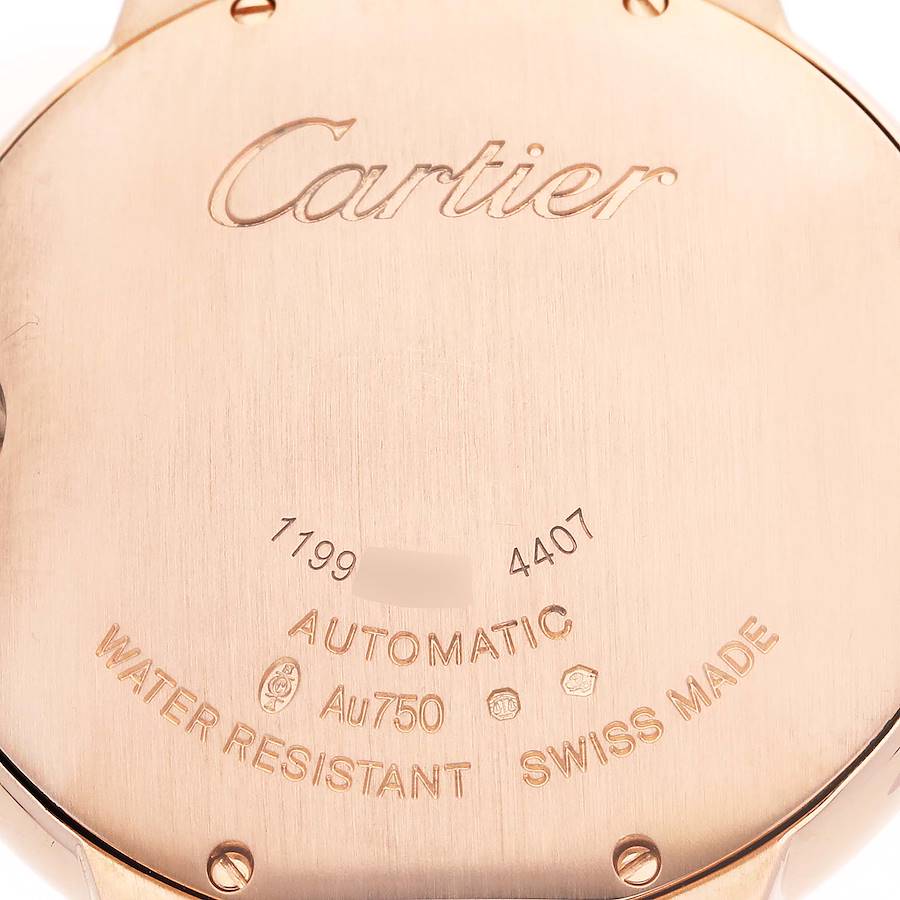 Cartier Ballon Bleu Rose Gold Diamond Watch WGBB0053