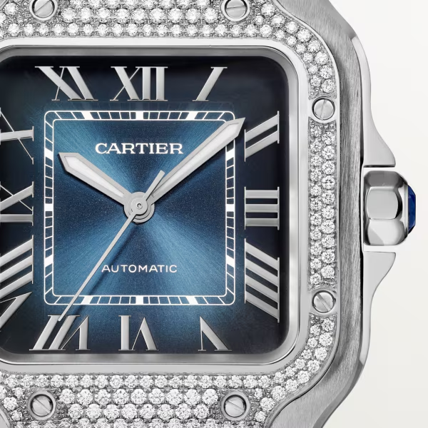 Santos de Cartier watch CRW4SA0006