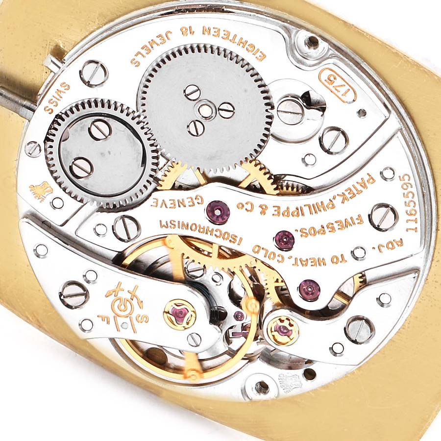 Patek Philippe Gondolo Yellow Gold Vintage Mens Watch 3528