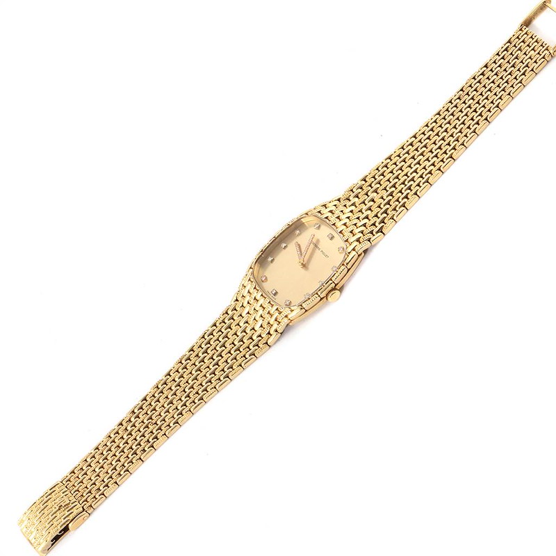 Audemars Piguet 18K Yellow Gold Diamond Unisex Watch 40154