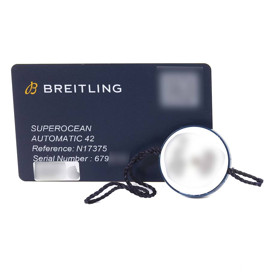 Breitling Superocean 42 Green Dial Bronze Mens Watch N17375