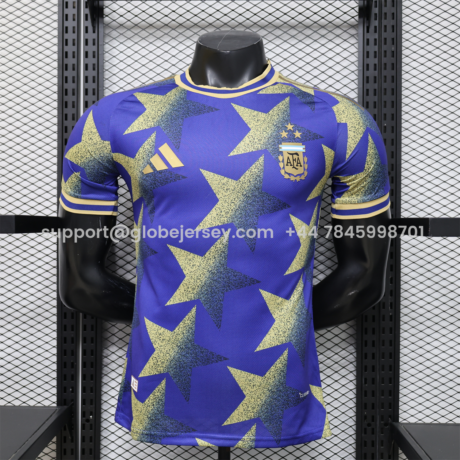 Argentina 2026 Yellow Stars Purple Special Jersey - Player Version