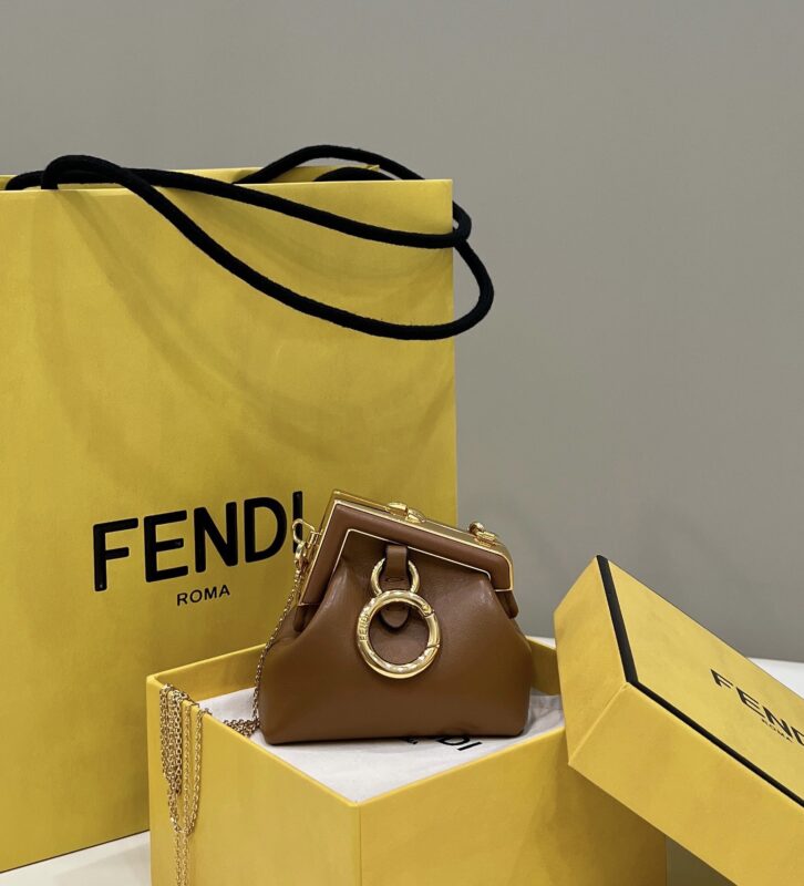 Replica Fendi First Mini Brown