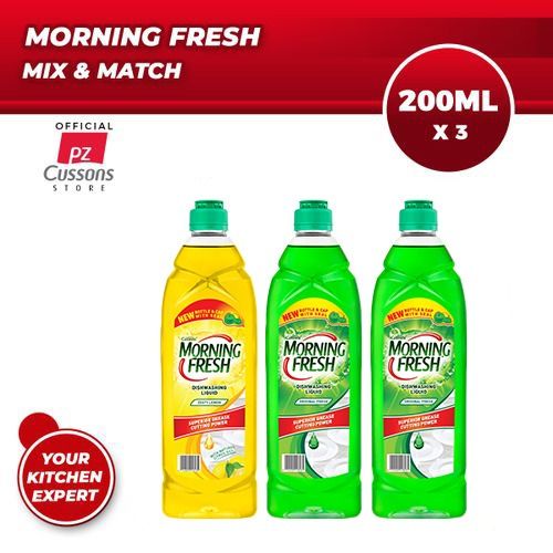 Morning Fresh DISHWASHING LIQUID MIX AND MATCH- 200ML