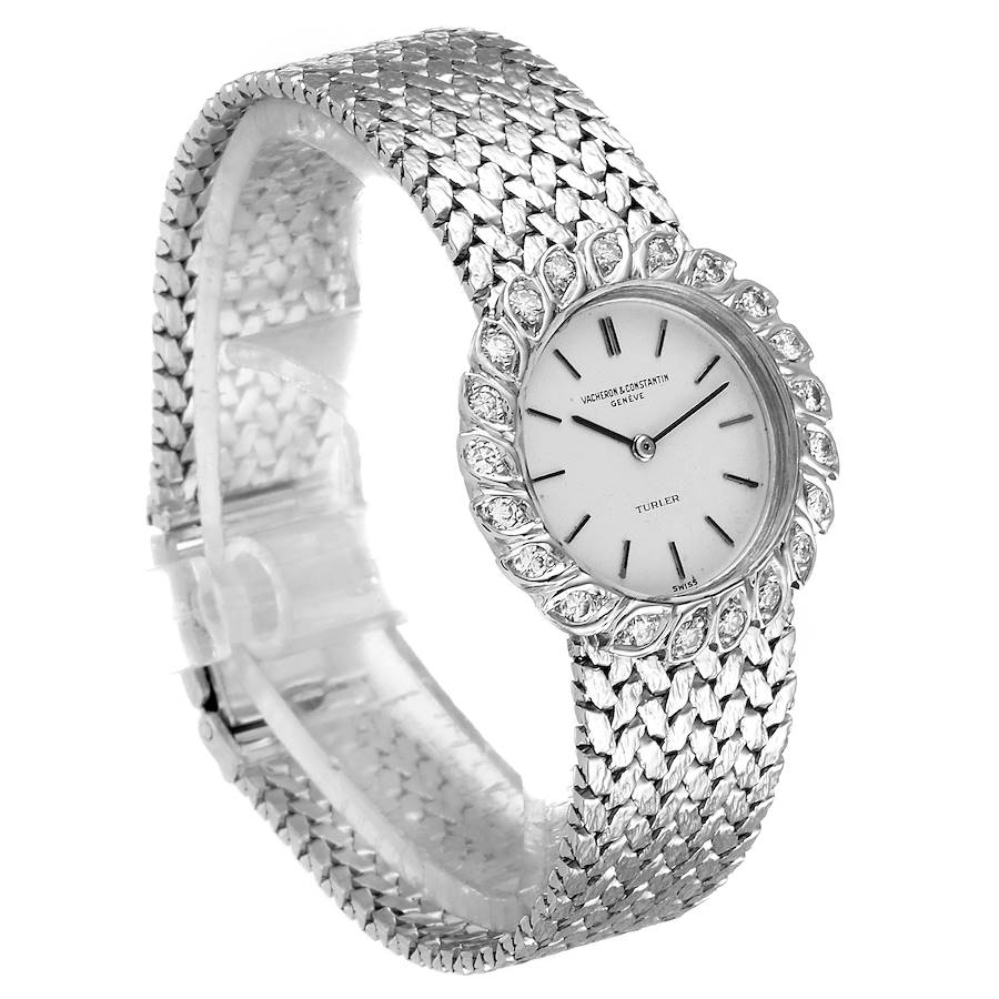 Vacheron Constantin White Gold Diamond Vintage Cocktail Ladies Watch