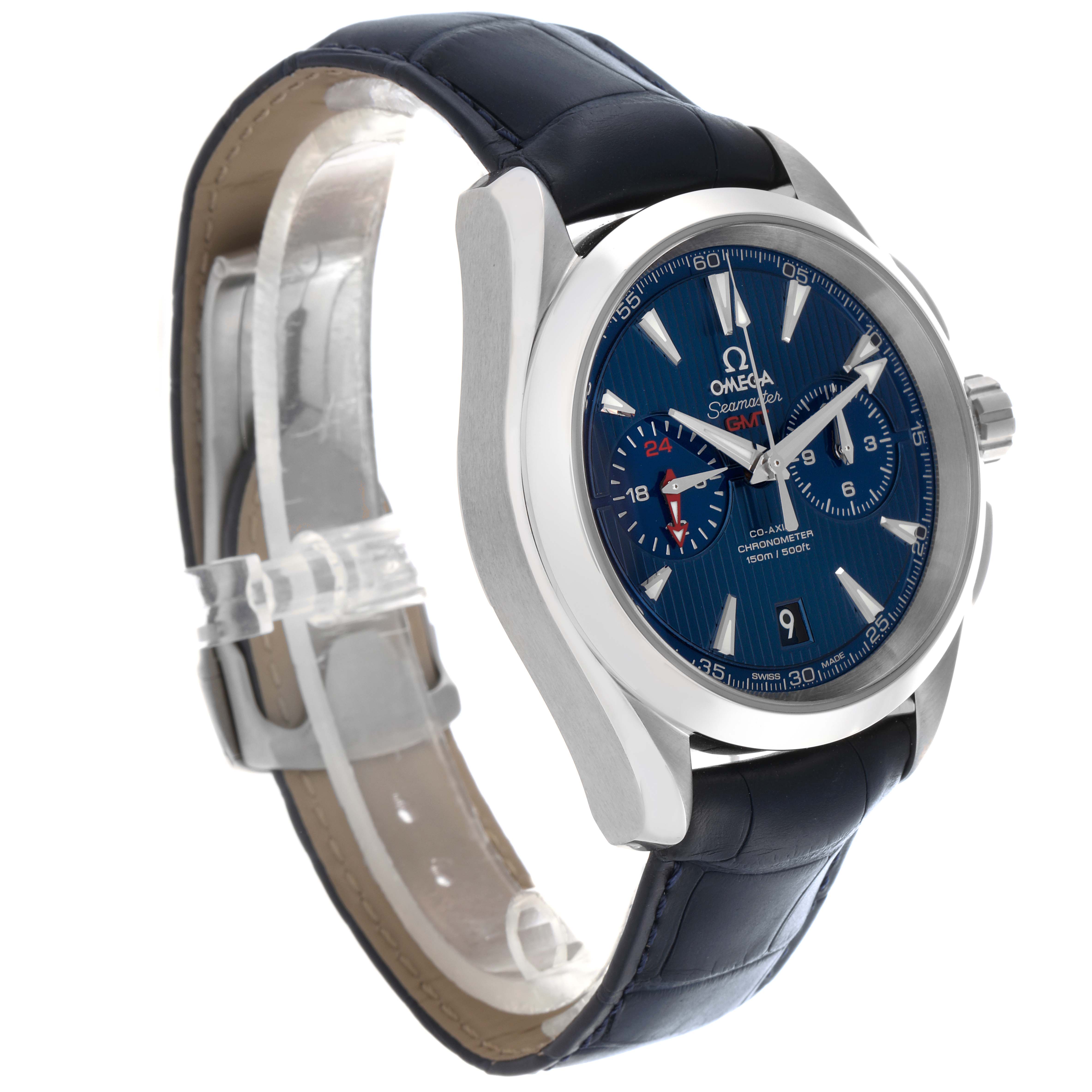 Omega Seamaster Aqua Terra GMT Mens Watch 43.0 MM 231.13.43.52.03.001