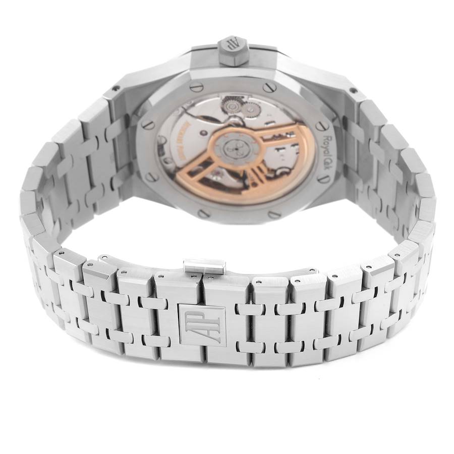 Audemars Piguet Royal Oak White Dial Steel Mens Watch 15500ST