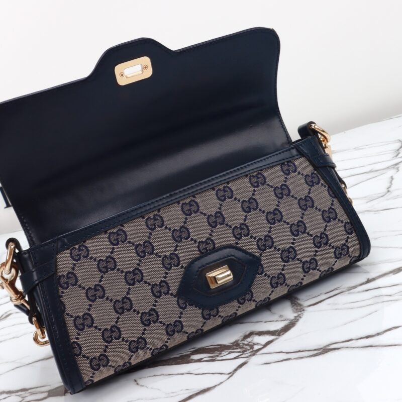 Replica Gucci Luce Shoulder Bag In Black