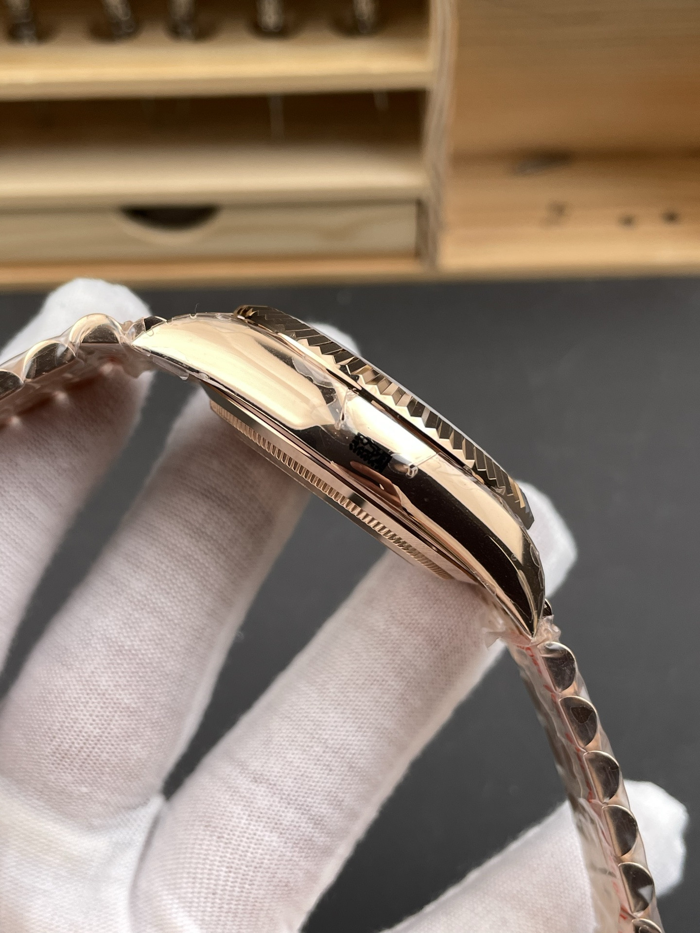 Rose Gold Sky-Dweller Brown Dial