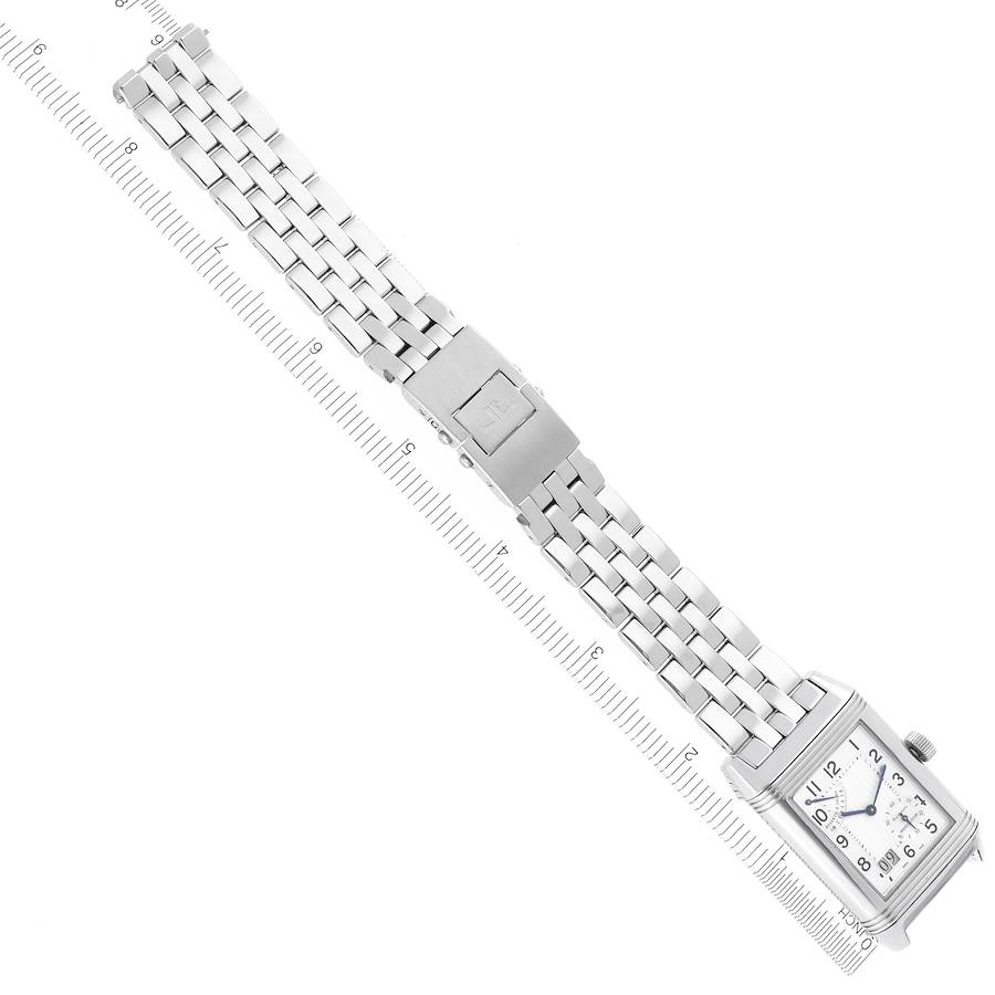 Jaeger LeCoultre Reverso Grande Date Steel Mens Watch 240.8.15 Q3008120