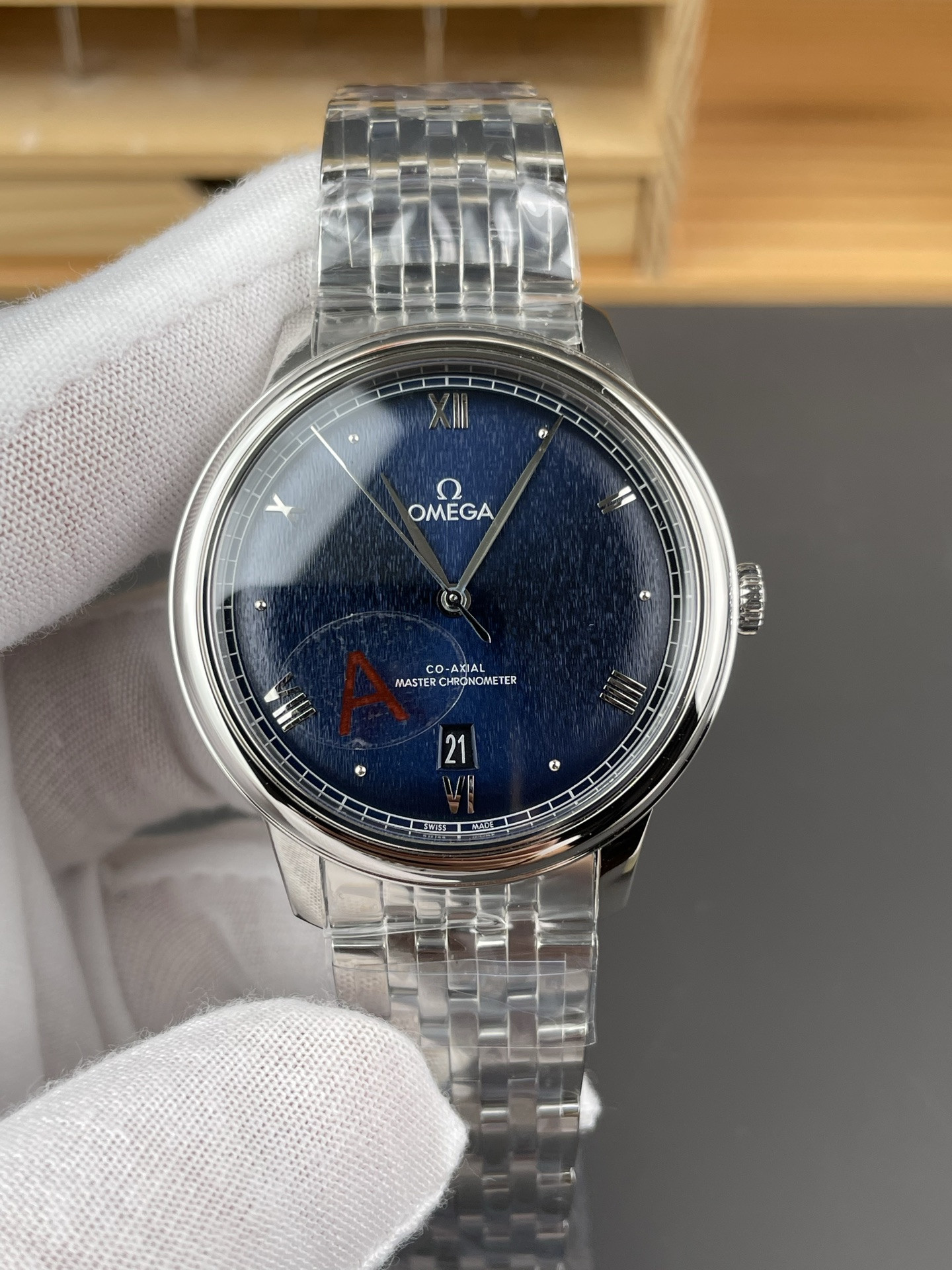 De Ville Men's Blue Dial