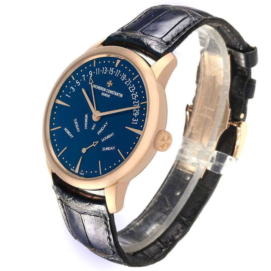 Vacheron Constantin Patrimony Retrograde Rose Gold Watch 4000U