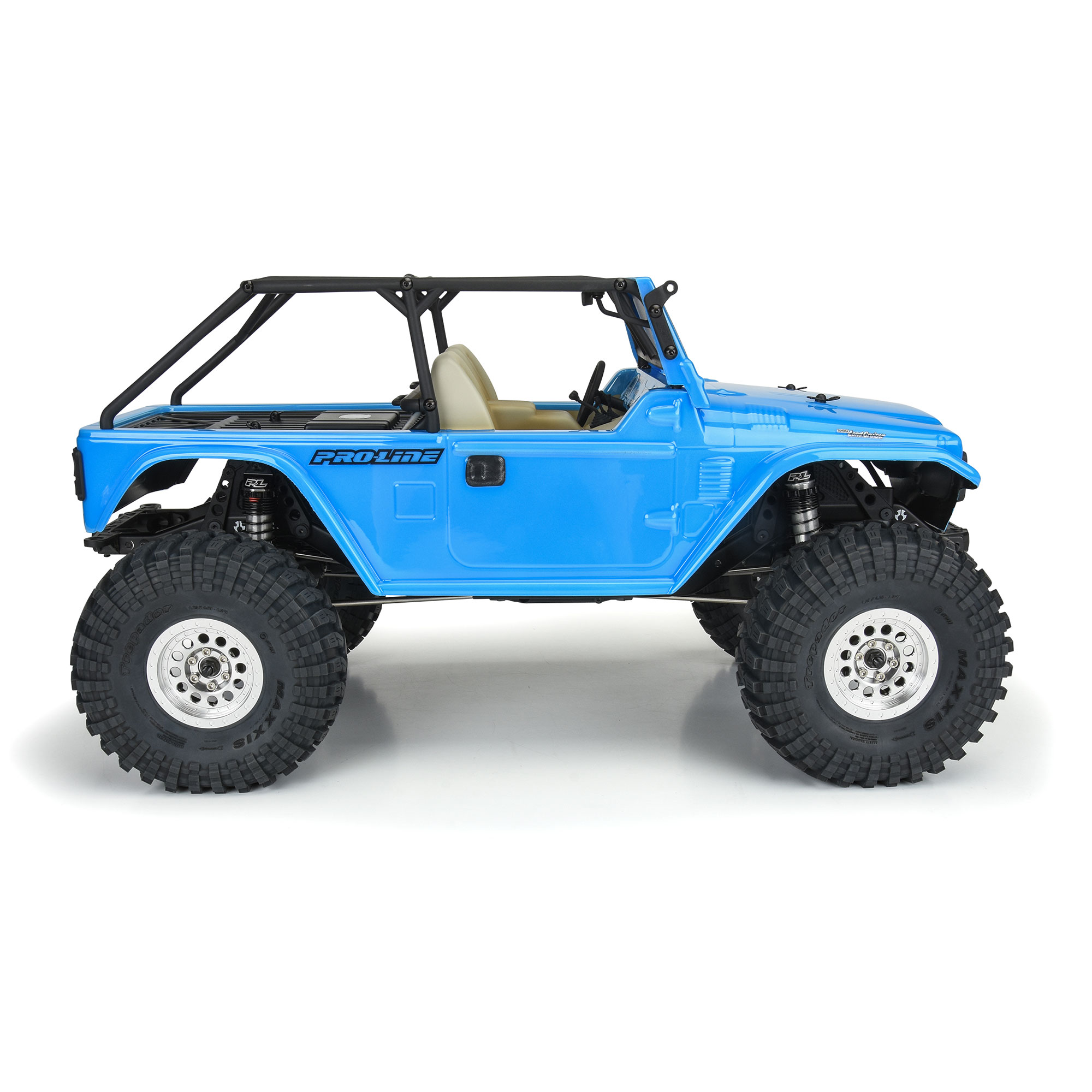 ARRMA 1/10 1979 Toyota Land Cruiser FJ40 Clear Body/Cage 12.3