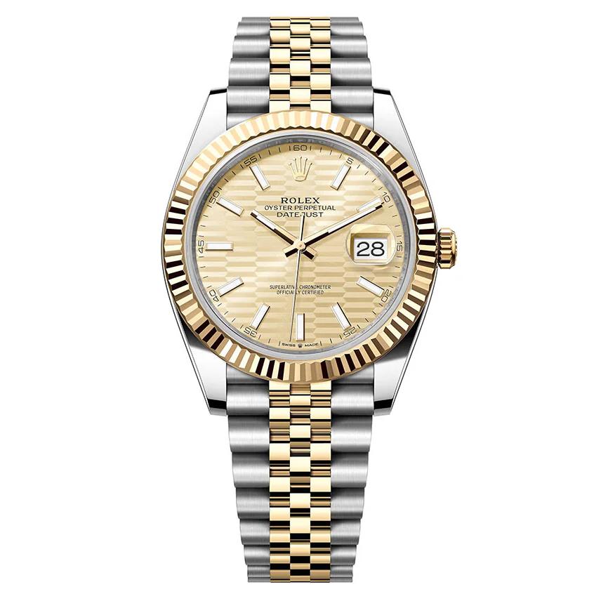 Datejust wo-Tone Jubilee Golden Motif Dial 126333-0022 41mm