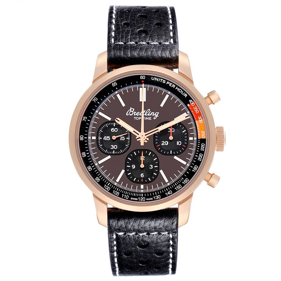 Breitling Top Time Rose Gold Mens Watch RB0176