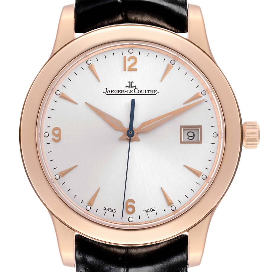 Jaeger LeCoultre Master Control Rose Gold Mens Watch Q1392420