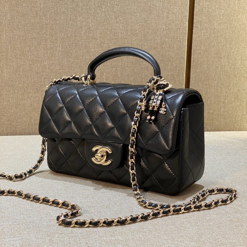 CHANEL CF 20 cm Lion Black