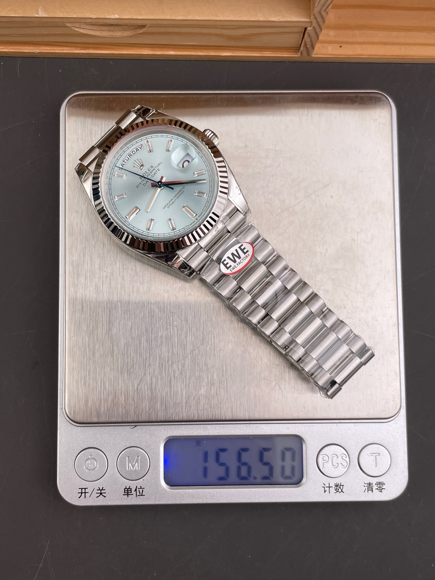 Day-Date Ice Blue Dial