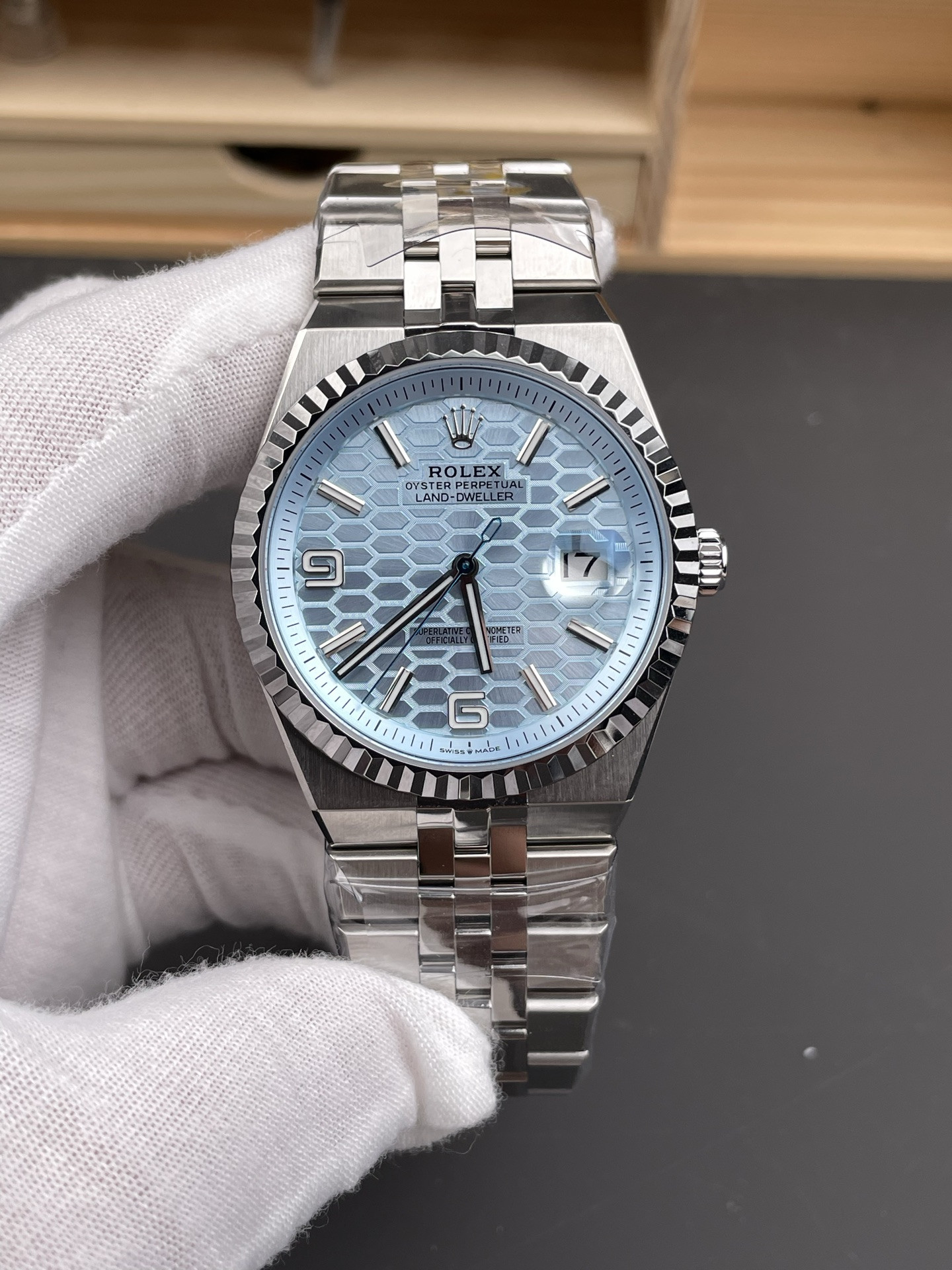 Land-Dweller Blue Dial
