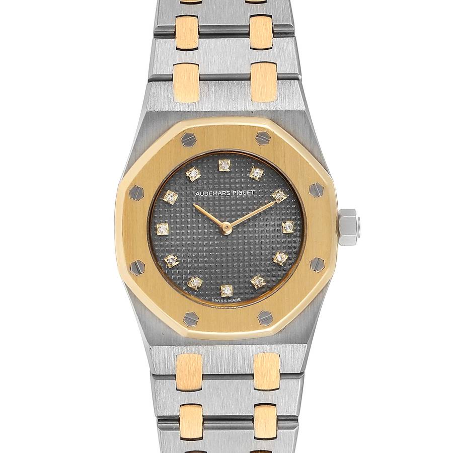 Audemars Piguet Royal Oak 26mm Diamond Steel Yellow Gold Ladies Watch