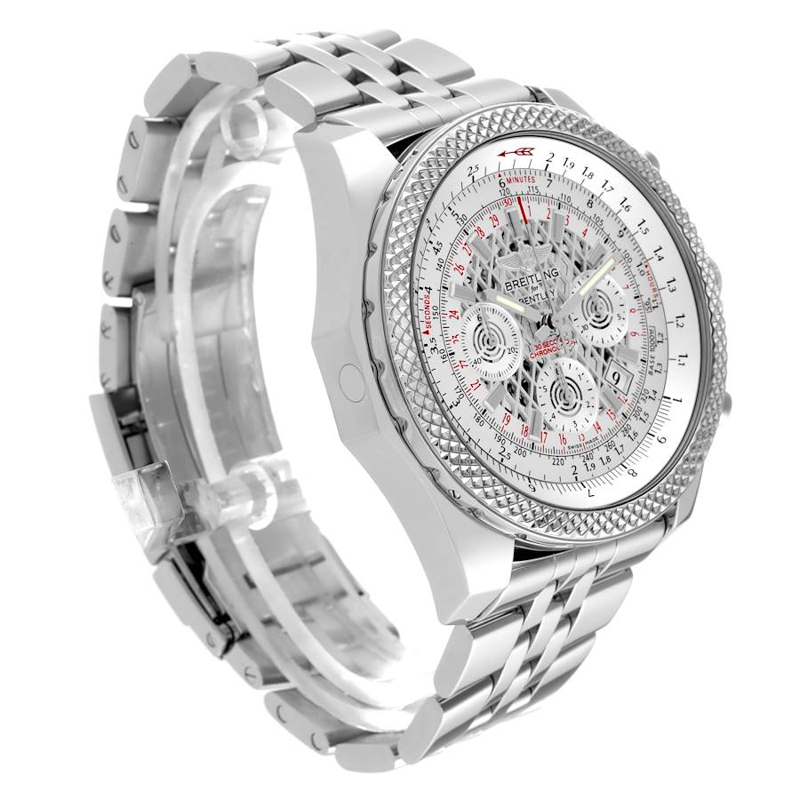 Breitling Bentley B06 Silver Dial Chronograph Mens Watch AB0611
