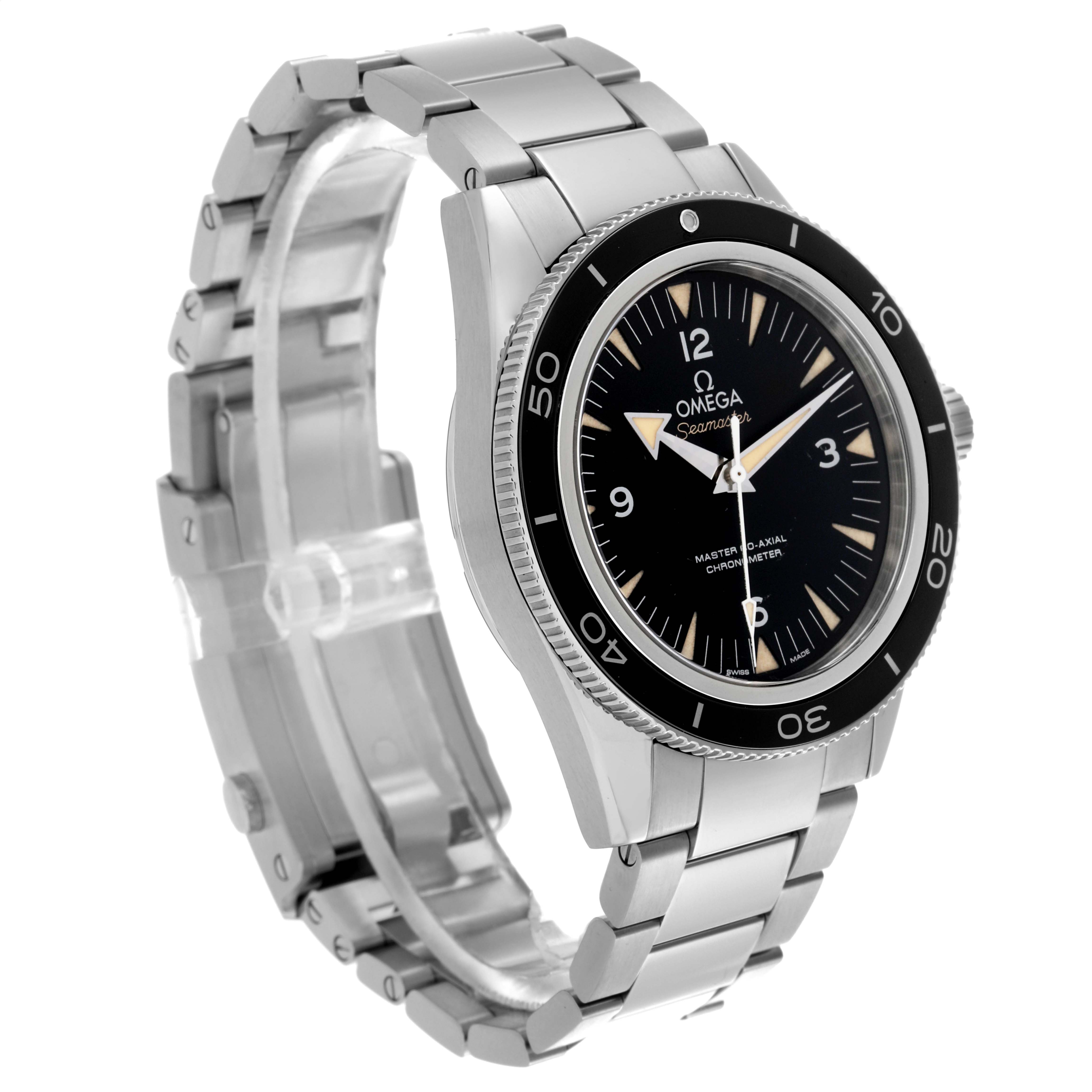 Omega Seamaster 300 Master CoAxial Steel Mens Watch 41.0 MM 233.30.41.21.01.001