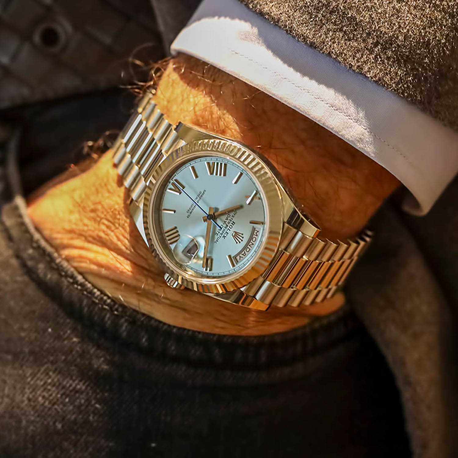 2025 NEW Rolex Land-Dweller 40 Oyster, 40 mm, Oystersteel and white gold M127334-0001