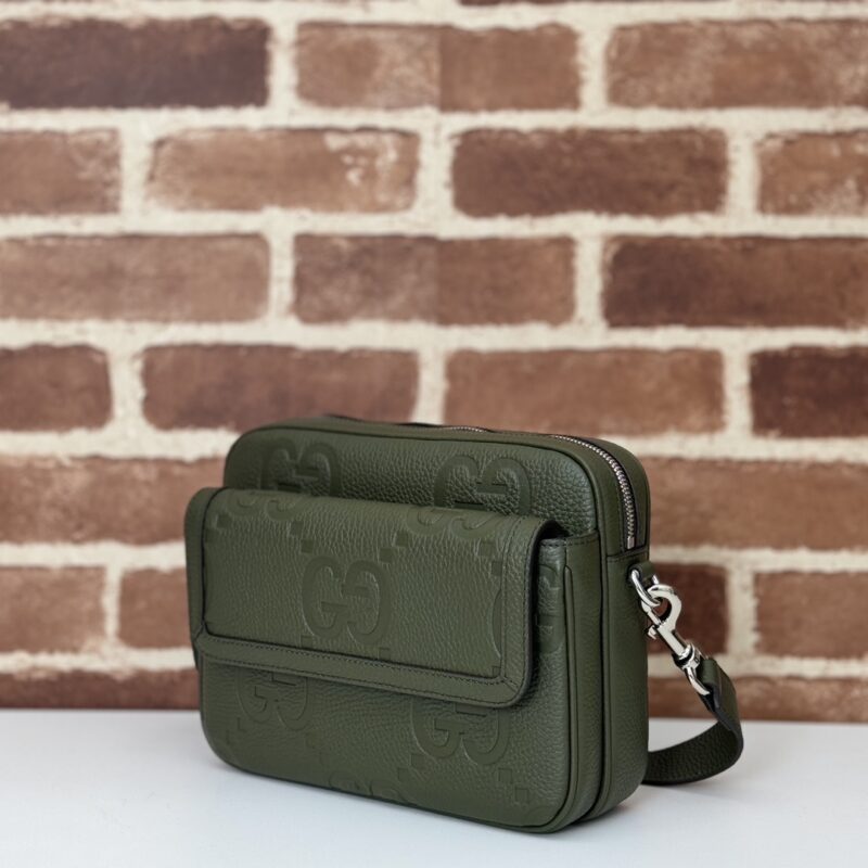 Replica Gucci Jumbo GG Crossbody Green