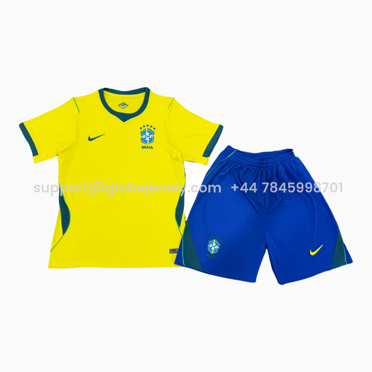 Brazil 2026 Home Men's Adult Jersey Set - Fans Version