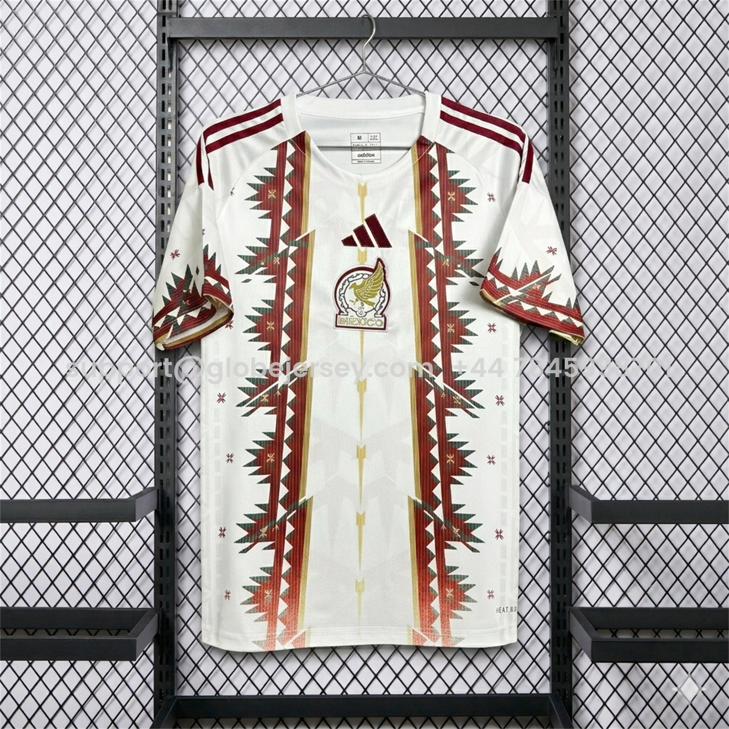 Mexico 2026 Thorn Pattern White Special Jersey - Fans Version