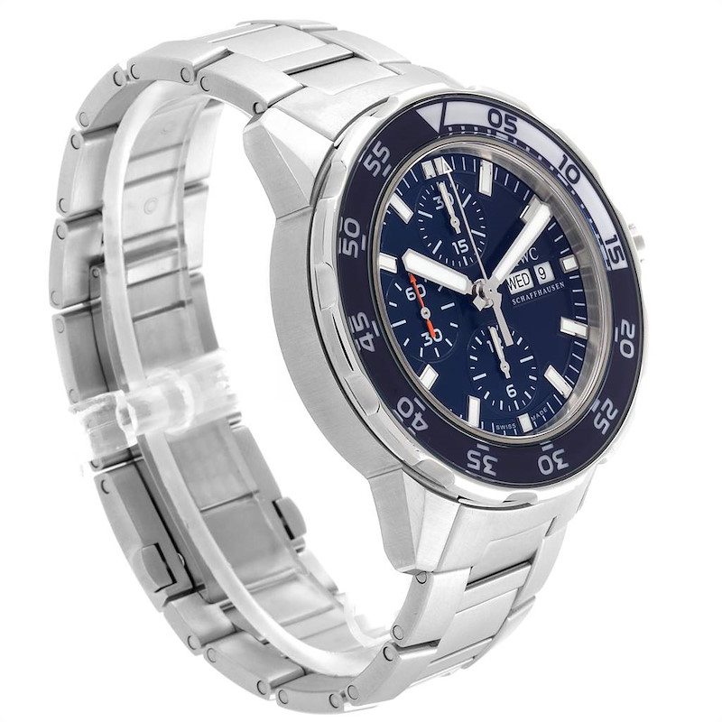 IWC Aquatimer Automatic Chrono Day Date Mens Watch IW376710