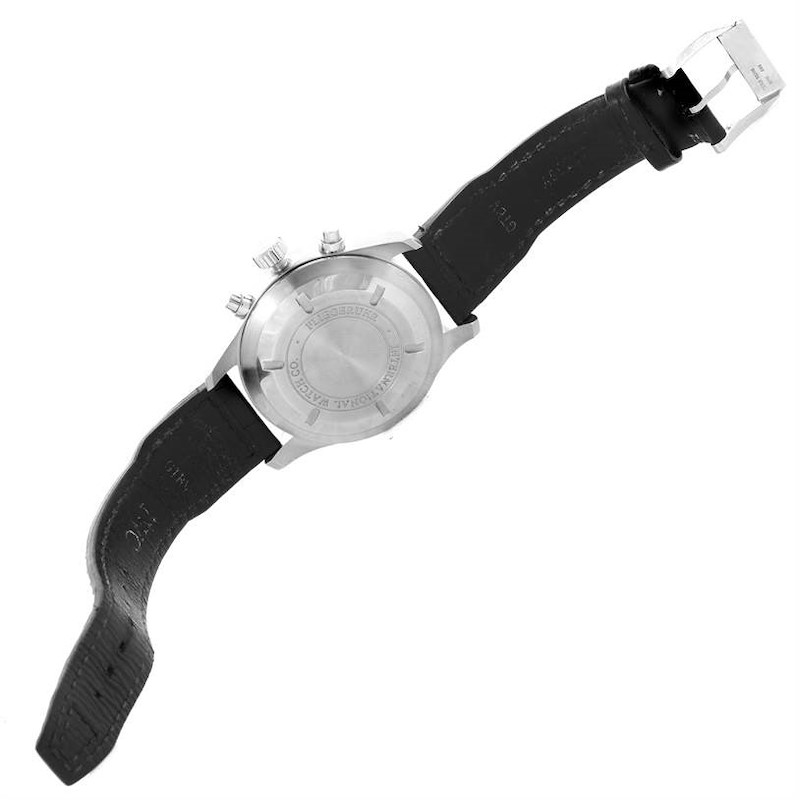 IWC Pilot Black Dial Chronograph Automatic Mens Watch IW377701