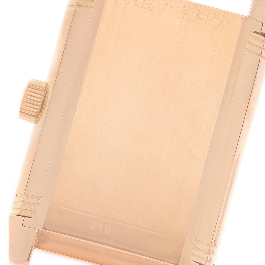 Jaeger LeCoultre Grande Reverso Rose Gold Mens Watch Q3012420