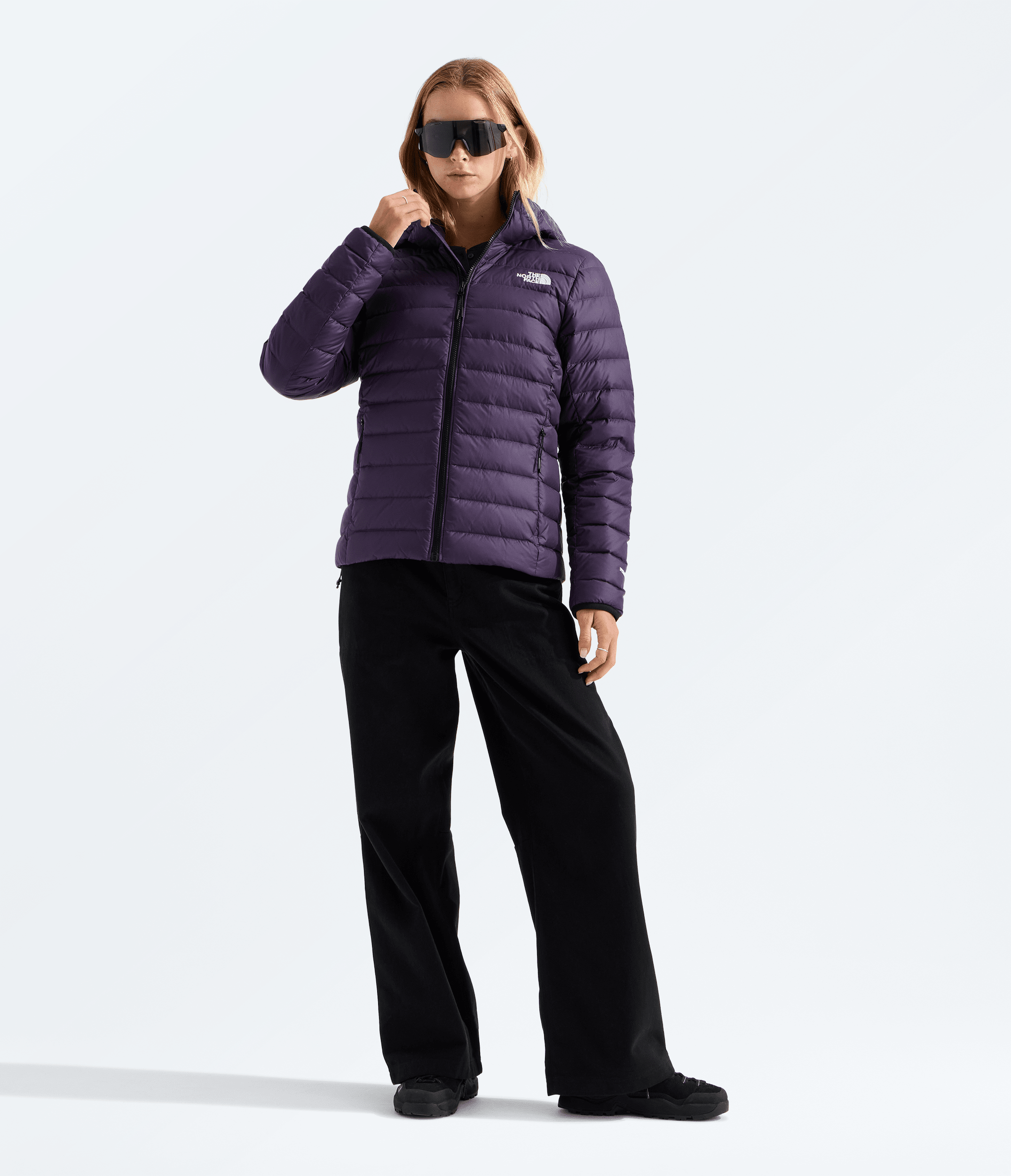Women’s Classic Down Hooded Jacket
